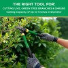 Miracle-Gro 15 in. Bypass Lopper for Tree Branch Trimming and