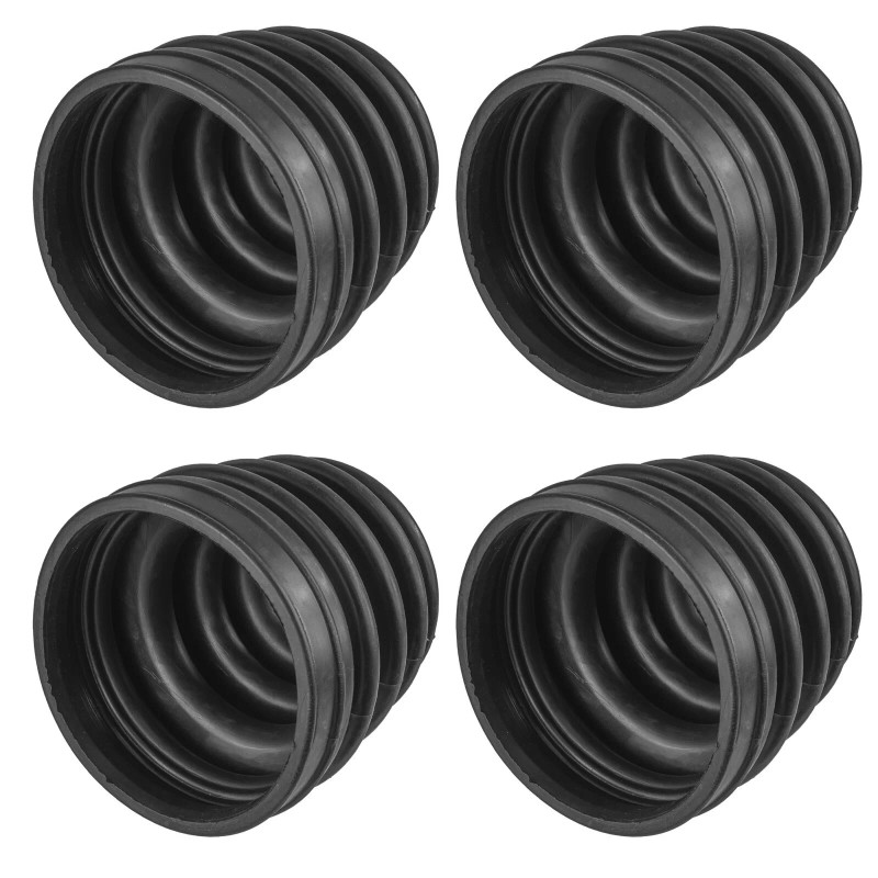 Caltric 2 Rear Axle Outer Inner CV Boot Kit for