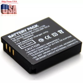 Lumix Battery For CGA-S005 E Panasonic Lumix DMC-FX10 DMC-FX12 DMC-FX50 DMC-FX100