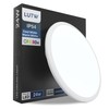 LUTW LED Ceiling Light 24W, Round Flush Ceiling Light 6500K