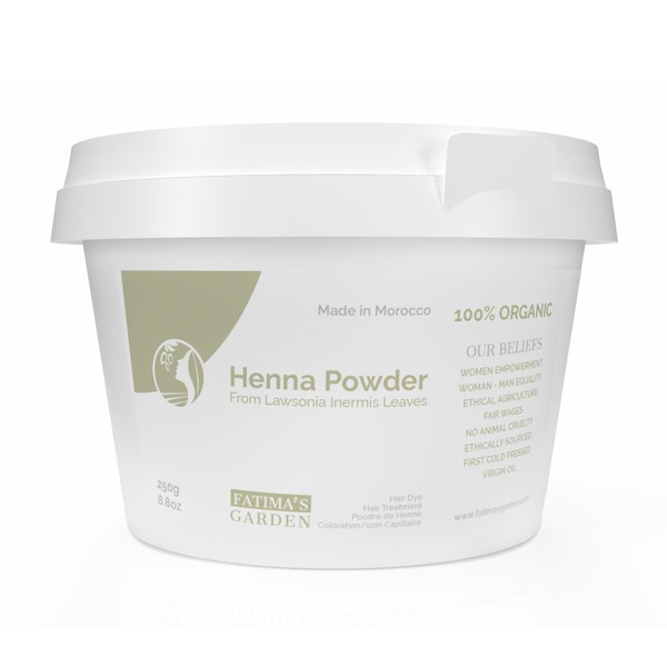 Fatima's Garden Tabrima/Sakla Hammam Marokkanisches Peeling mit Henna Natürlich Beruhigend