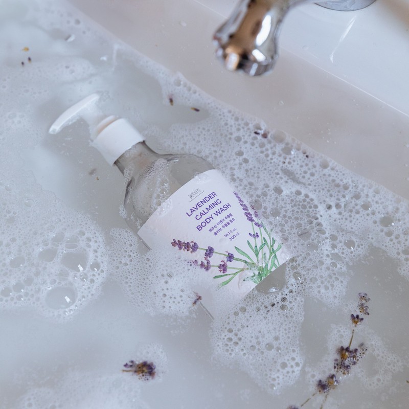 Flower Mari Lavender Calming Vegan Hypoallergenic Body Wash 300ml /