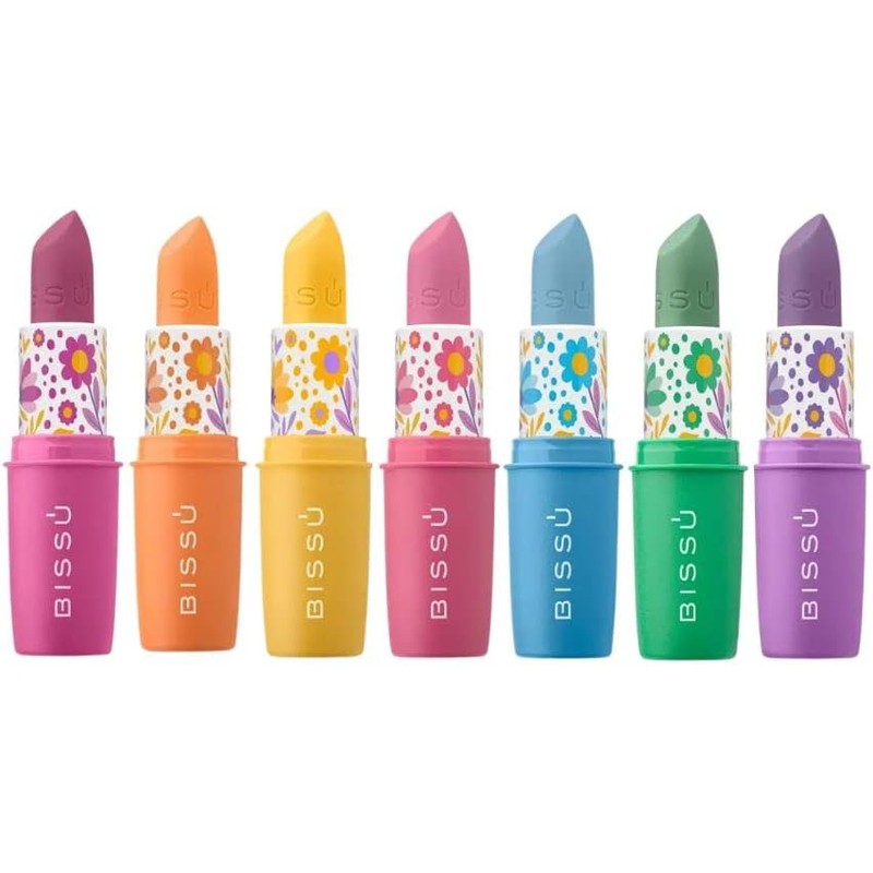 Bissú Set Labiales Mágicos Bissu 7 piezas