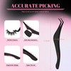 uCoolMe Lashes Cluster Lashes Strip Lashes Volumized False Eyelashes For