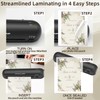 Laminator Machine 9-Inch Portable Thermal Laminater with Hot & Cold