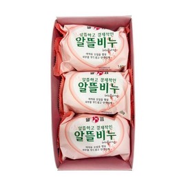 말표 말표 알뜰비누 미용비누 체리블라썸 140g x 3개 Malpyo Malpyo Budget Soap Beauty Soap Cherry Blossom 140g x 3 items