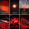 RaySoar 4 Pack Color Light 3-Mode Flashlight: Red Light Flashlight,