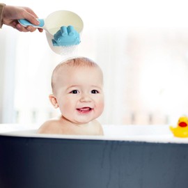 Baby Bath Rinse Cup - Kids Bath Pail Baby Shower Cup,Kids Wash Rinser Cup, Multifunctional Shampoo & Body Washing Rinser Cup