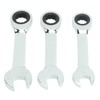 3Pcs Ratchet Wrench 72 Tooth 13mm 14mm 15mm Tool Steel