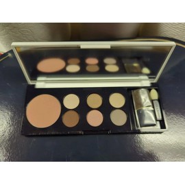Estee Lauder+Lisa Perry Pure Color Eyeshadow Palette 6 Shade+Blush Applicator NB