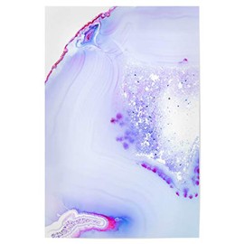 artboxONE Poster 30 x 20 cm Nature Oh My Geode Purple No. 1 Picture Geode Agate Stone Agate