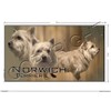 Pets-Easy.com Panoramic Dog Sticker 15 cm to 100 cm Norwich-Terrier