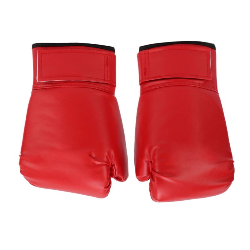 1Pair Adult Unisex Training Boxing Gloves Free Fight Sanda Muay