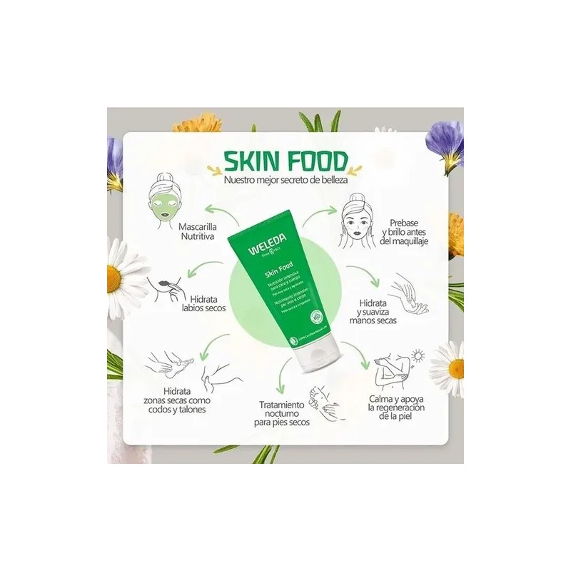 Skin Food Weleda Nutrición Intensiva | Piel Seca y Agrietada