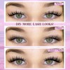 Natural Lash Clusters with Spikes Wispy Eyelash Clusters C Curl