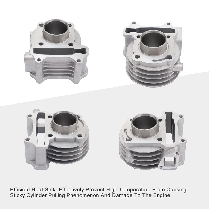 GOOFIT Cylinder Kit for 4 Stroke GY6 49cc 50cc ATV