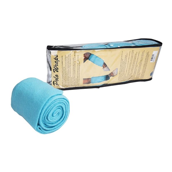 Intrepid International Full Pony Polo Wrap Set, Teal