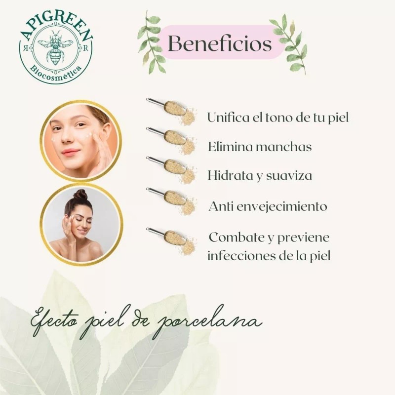 ApiGreen Crema Aclarante Acido Kojico Apigreen 50g