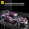 【1:10】911 Colorful Building Blocks Assembly Race Car Science and Education