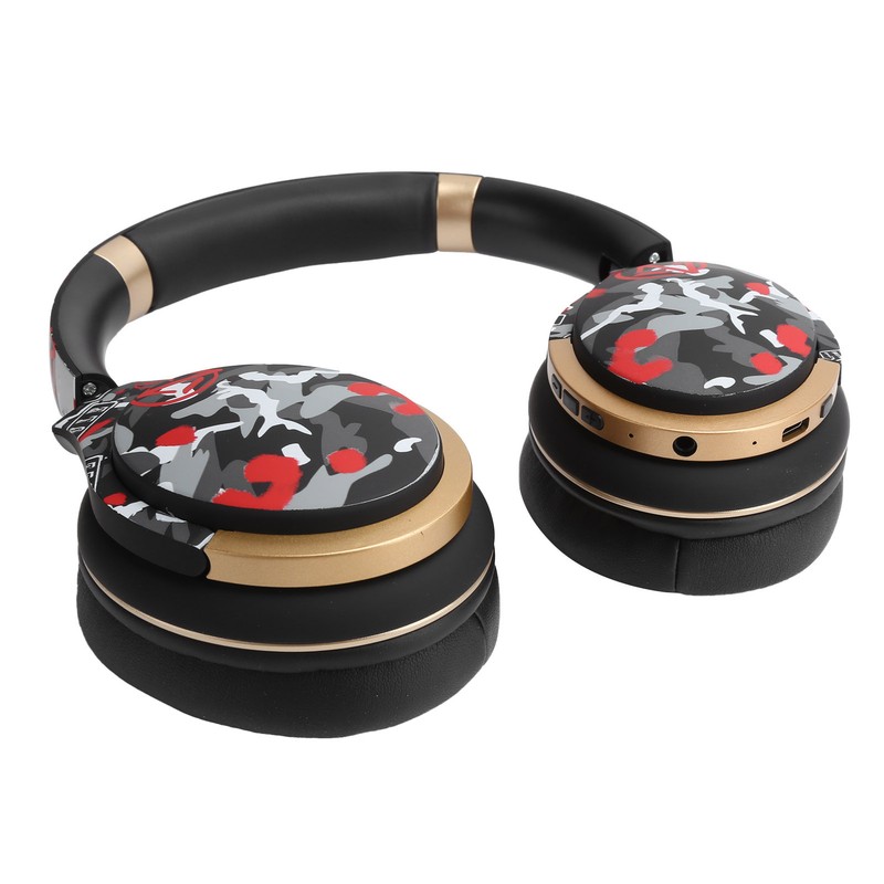 ELA1 Bluetooth 5.0 Wireless Motion Noise Cancelling Headset Graffiti Popular