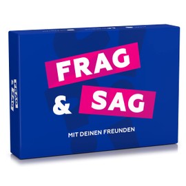 Spielehelden Ask & Sag mit deinen Freunden | Gifts for Friends | Question Games Adults | Best Friends Gift | Funny Games for Adults