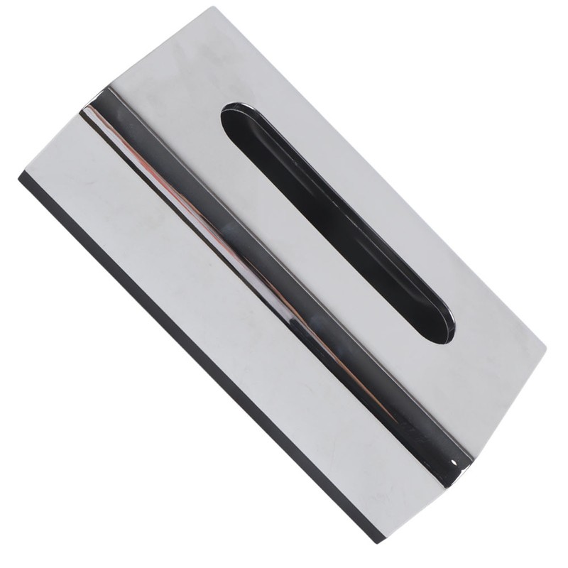 Electroplate Tissue Box Holder Container Storage Organizer Napkin Case for
