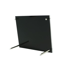 Shield PRO 2 Row Type, 2 Colors, Trading Card Display Case, Trading Cards, Screw Down, Clear Frame, Grooved, Storage, Exhibition, Storage Collection, Domestic Production, Pack of 2 (Black)