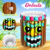 Vesici Totem Tiki Inflatable Cooler 25 x 20 Inch Hawaiian