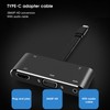 Type C to HDMI VGA Converter Audio Cable Aluminium Alloy