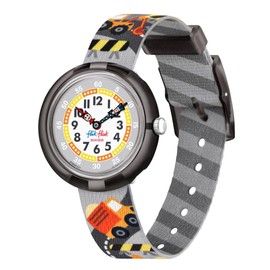 Swatch FBNP217 Frick Flack Build IT UP Wristwatch, Boys Gray, gray