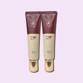 The Saem Sooryehan Hyobidam Fermentation Sun SPF50+/PA+++ 60ml 2pcs / 수려한 효비담 발효 선 SPF50+/PA+++ 60ml 2개