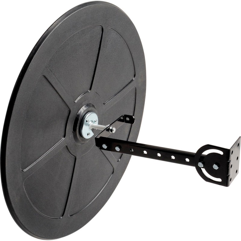 Global Industrial Round Glass Convex Mirror, Indoor, 26" Diameter, 160-Degree