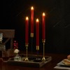 CozierGlow Wax Flameless Taper Candles Flickering with Remote and Timer,