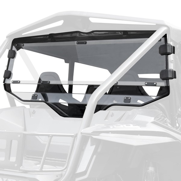 SAUTVS Combined Rear Windshield for Honda Talon 1000R-4 1000X-4 1000XS-4