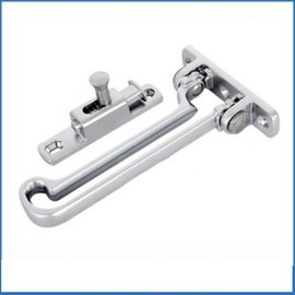 Front Door Security Latch & Safety Hook Lock Single Door Type