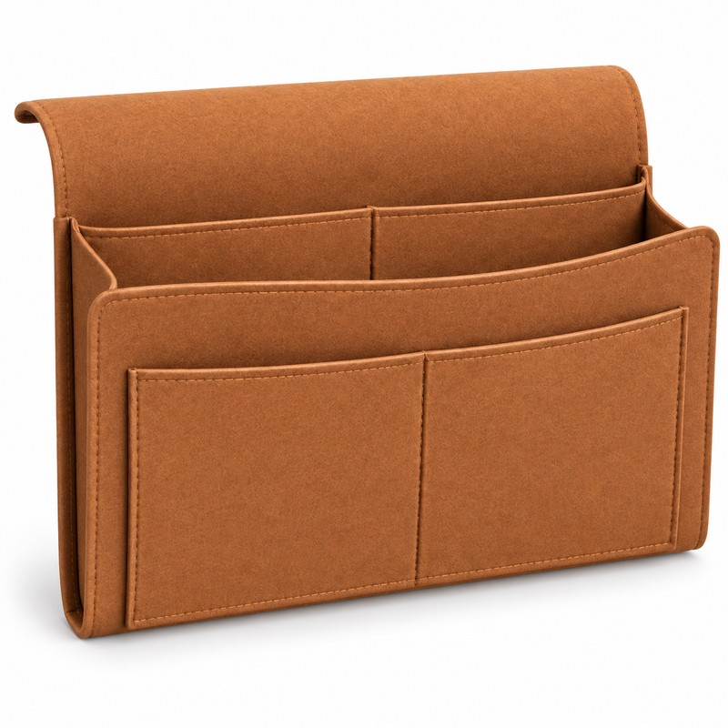 Bedside Storage Caddy for Everyday Organization – Multi-Pocket Hanging Organizer