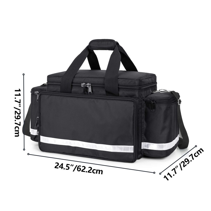 Trunab First Aid Bag Empty Medical Duffel First Responder Trauma