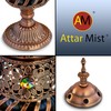 Attar Mist Carousel Electric Incense Burner - Metalic Bakhoor Burner