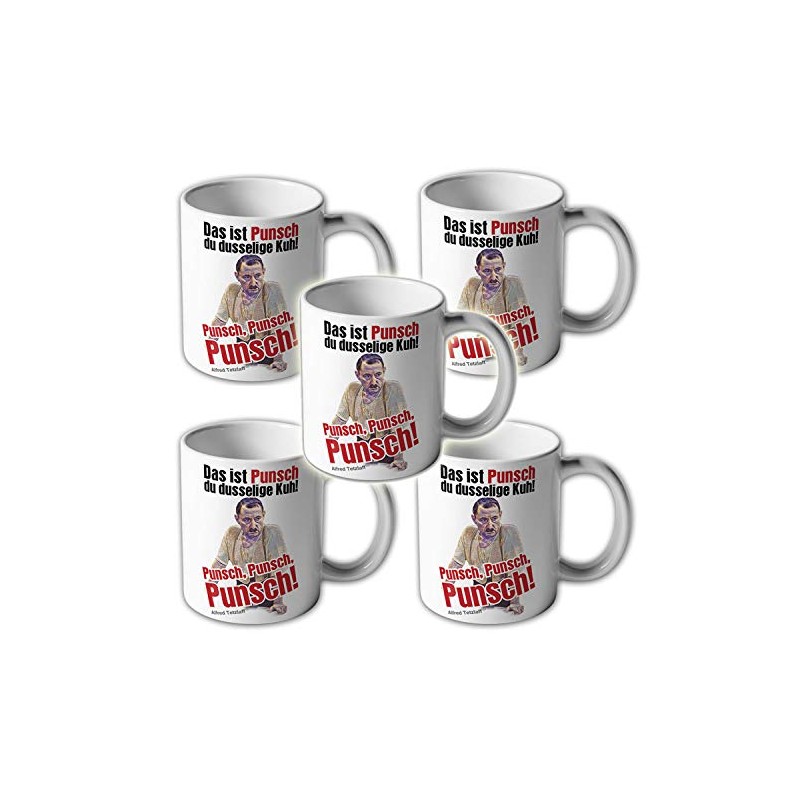 Alfred Tetzlaff Punch Set Sozi New Year's Eve Punch Dusselige