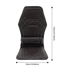 Unbranded 9 Gears Car Truck Massage Pad Massage Chair Pad Heat Seat Cover Cushion 120*50cm