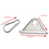 YHXiXi 4pcs Sliding Hooks for 6mm T-Slot Aluminum Extrusions Silver,