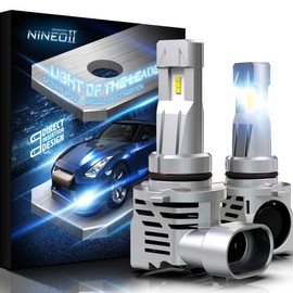 NINEO 9006 BULBS,HB4 Wireless Fog Lights Direct Insertion ZES Chips 400% Brighter 6500K Fog Lamp- Pack of 2