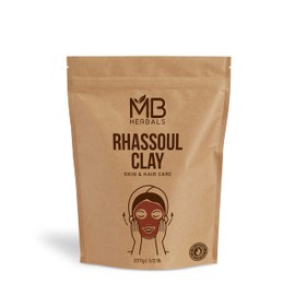 MB Herbals Rhassoul Clay Powder (Red) 8 oz / 0.5 lb / 227 Gram | External Use Only
