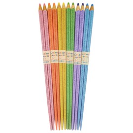 Aoba Colored Pencil Chopsticks Pretty 8.9 inches (22.5 cm) Make Your Dining Table Beautiful, Set of 6 Pairs