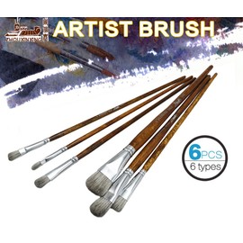 ZHOUXINXING Squirrel Hair Brush Watercolor Acrylic Paint Brush Set For Drawing Painting Art Supplies Brush Pen Artist Oil Painting Brushes