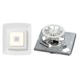Broan-NuTone® Bath Fan Replacement Kit with 50 CFM Motor and LED/Bluetooth Speaker Cover