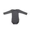 Dilling Baby Long-Sleeved Bodysuit Made from 100% Organic Merino Wool,