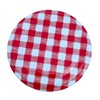 Bramley & Sage 63mm Red Gingham Twist-Off Replacement Jam Jar