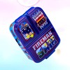 Zawadi Global Fireman Sam Kids Childrens Multi Compartment Rectangular School
