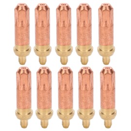 10Pcs Gas Cutting Nozzle Tip Propane Acetylene Machine Sleeve Type Gun Head G01‑1001#